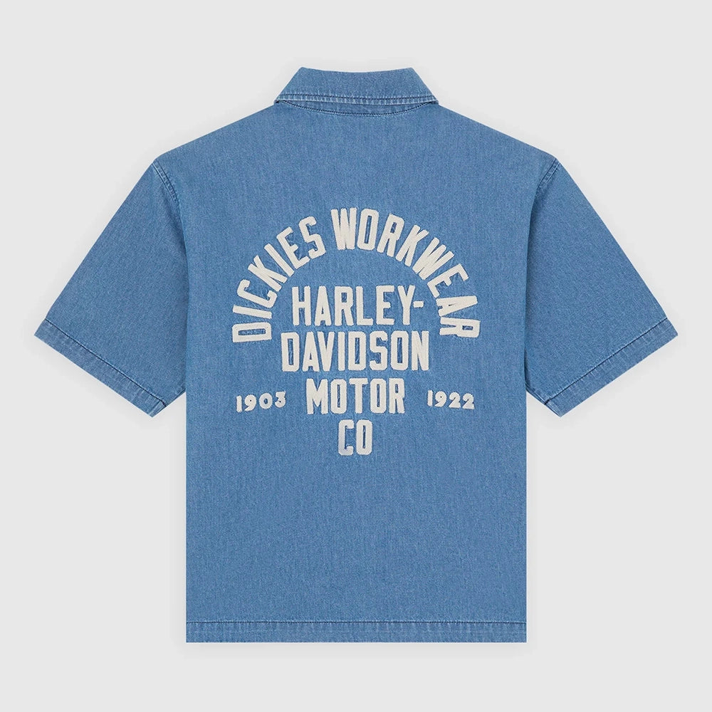 Dickies X Harley-Davidson Chambray Work Shirt