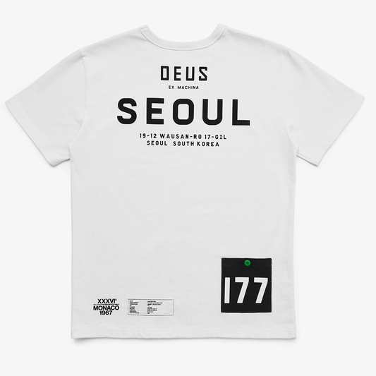 Deus x Matt Willey Seoul Address Tee