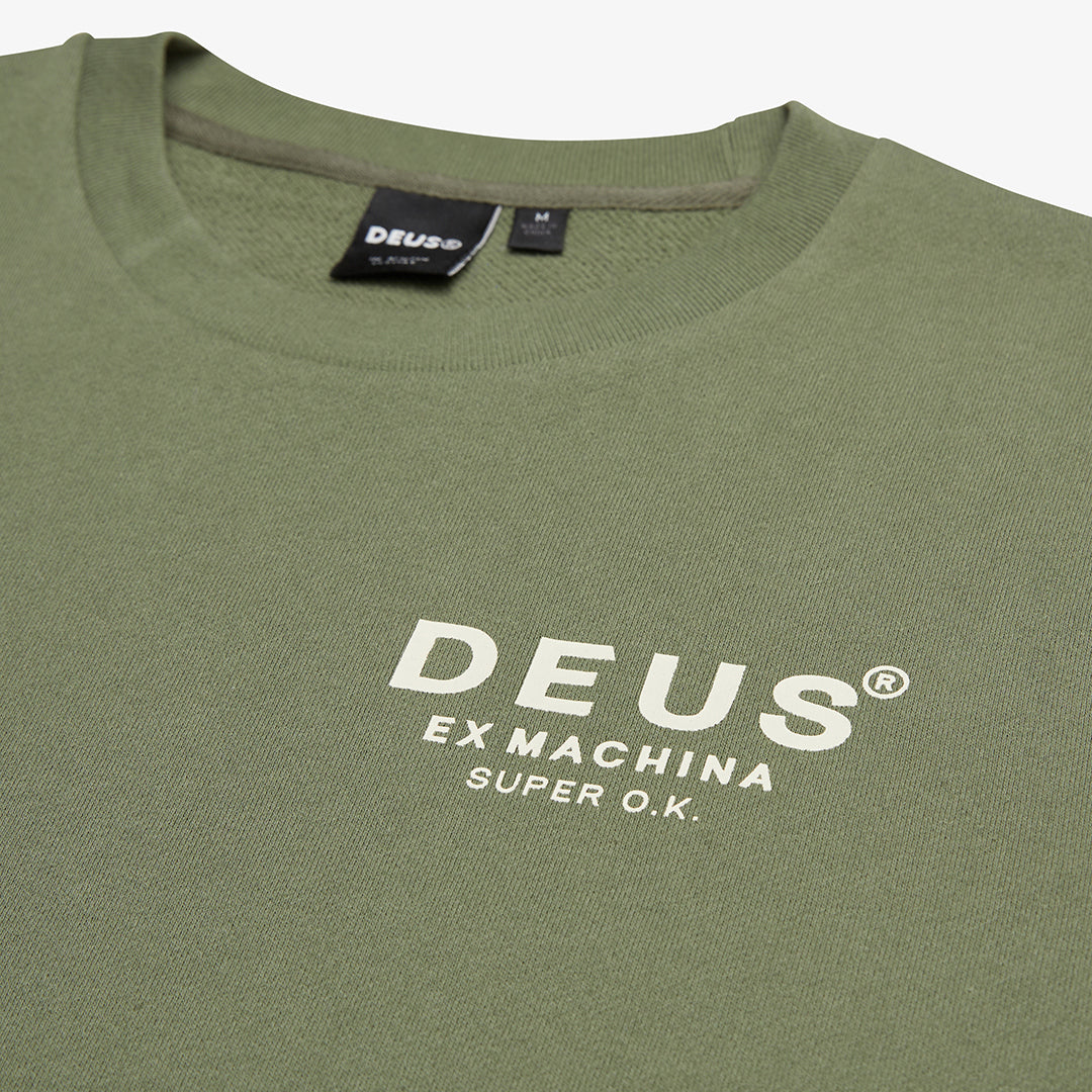 Deus Ex Machina Chatterbox Crew Sweat