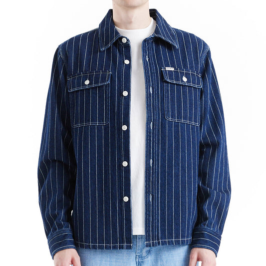 Deus Ex Machina Vacay Stripe Denim Shirt
