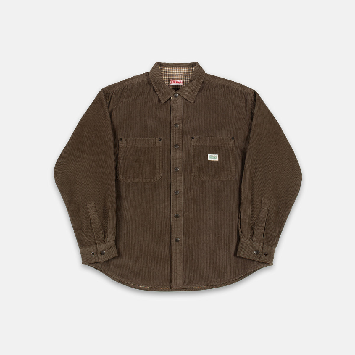 Dubbleware Lined Snap Overshirt