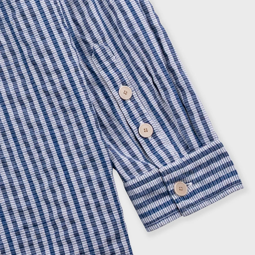Folk Easy Fit Mini Check Shirt