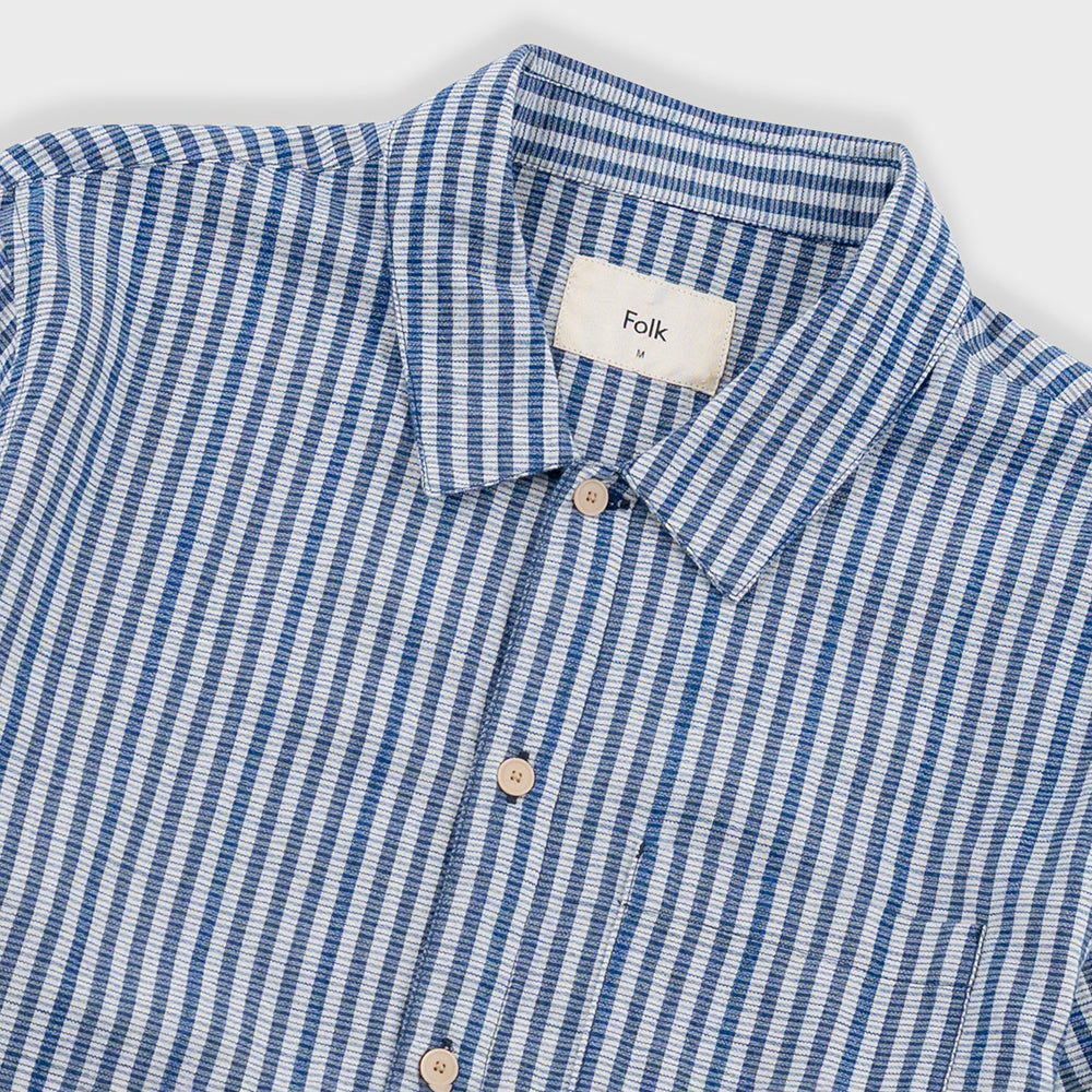 Folk Gabe Mini Check Shirt