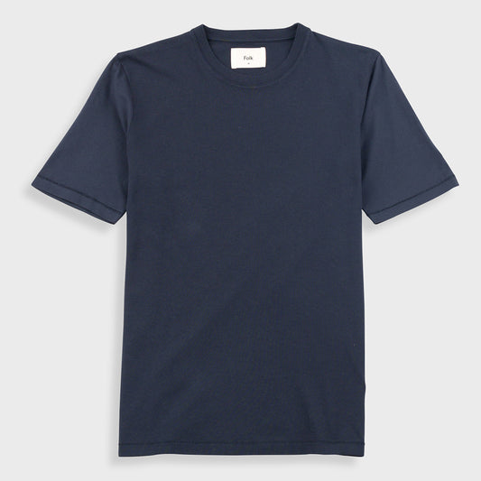 Folk Contrast Sleeve Tee