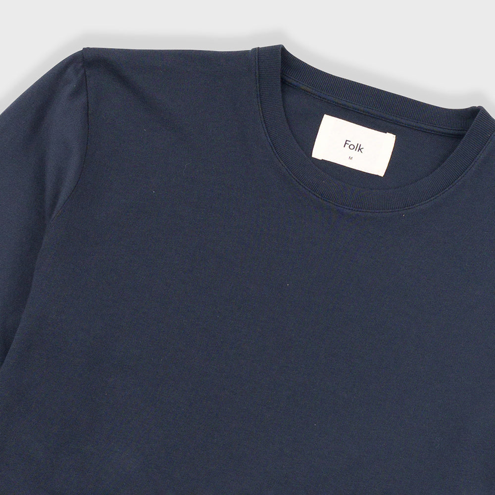 Folk Contrast Sleeve Tee