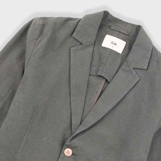 Folk Cotton Linen Blazer