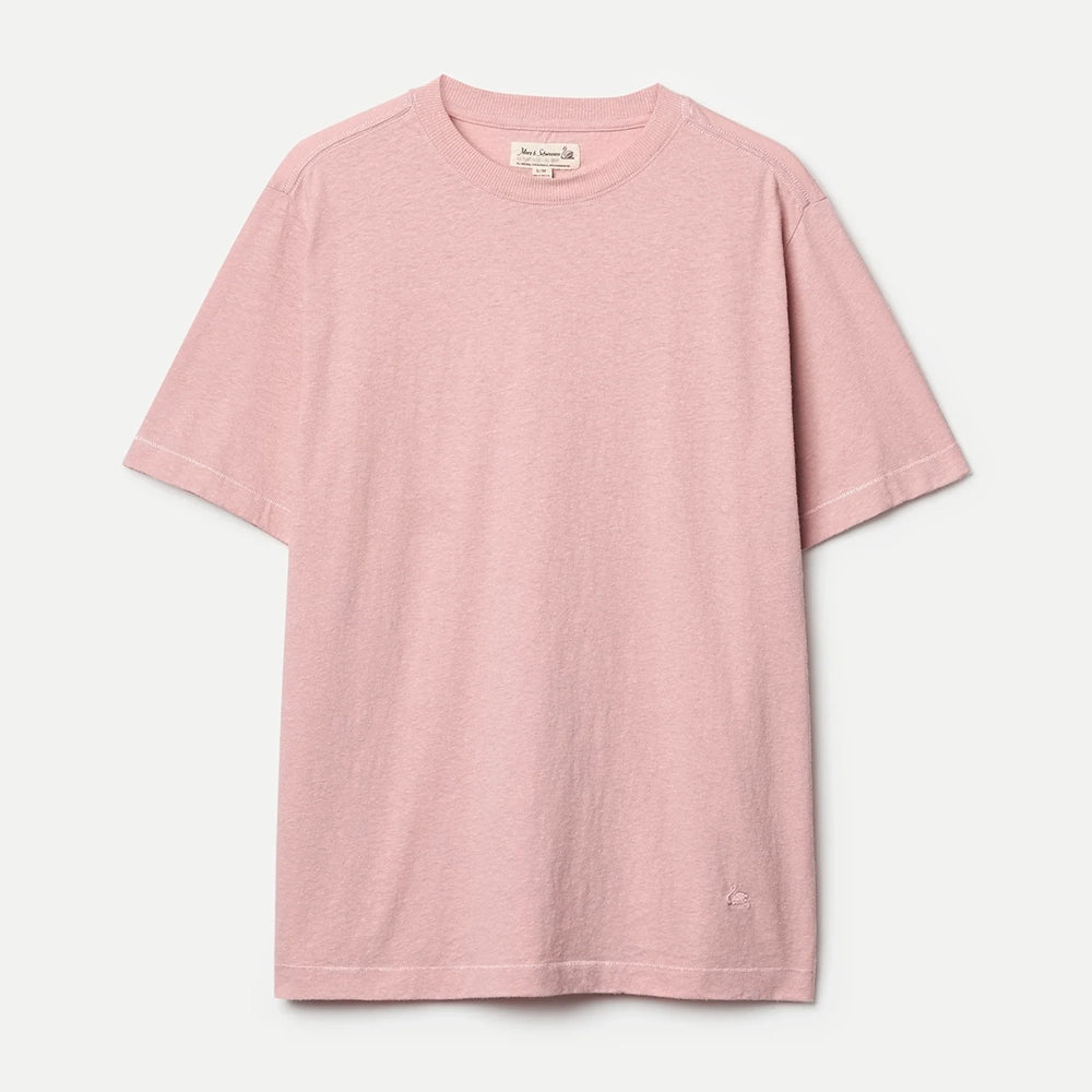 Merz b. Schwanen Cotton-Hemp T-Shirt, All Plant-Based