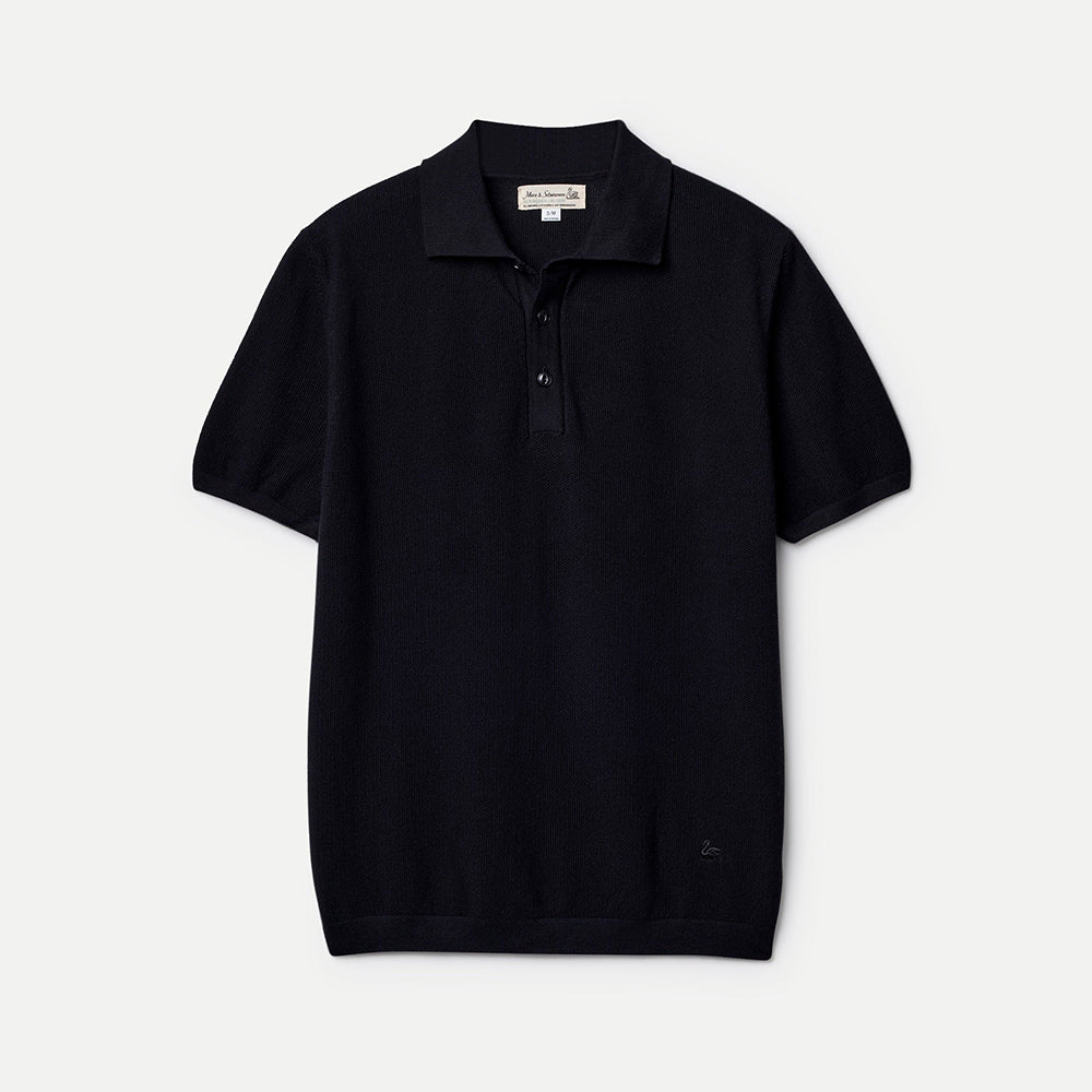 Merz b. Schwanen All Plant Based Knitted Polo