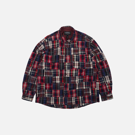 FrizmWORKS Madras Patchwork Shirt