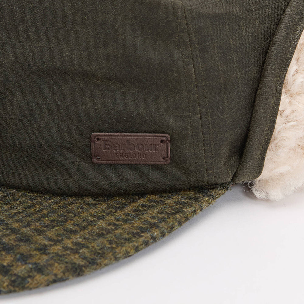Barbour x Norbit Waxed Carpenter Cap