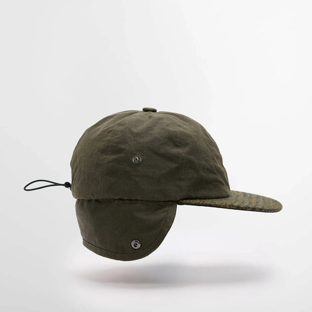 Barbour x Norbit Waxed Carpenter Cap