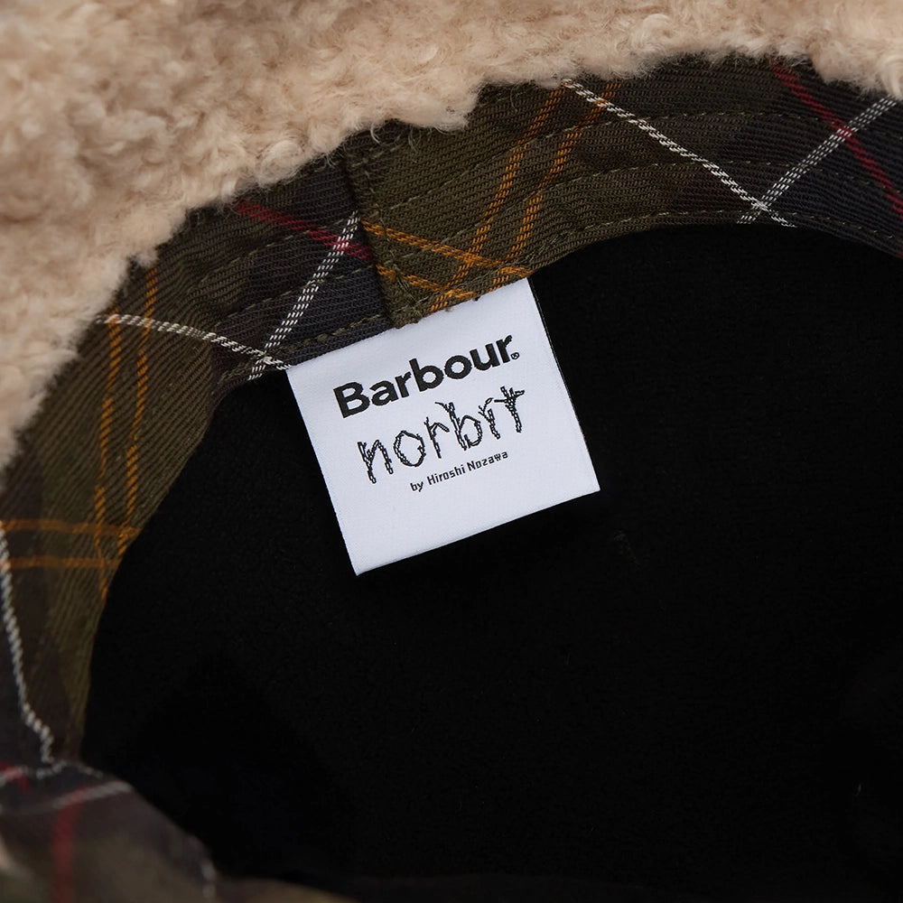 Barbour x Norbit Waxed Carpenter Cap