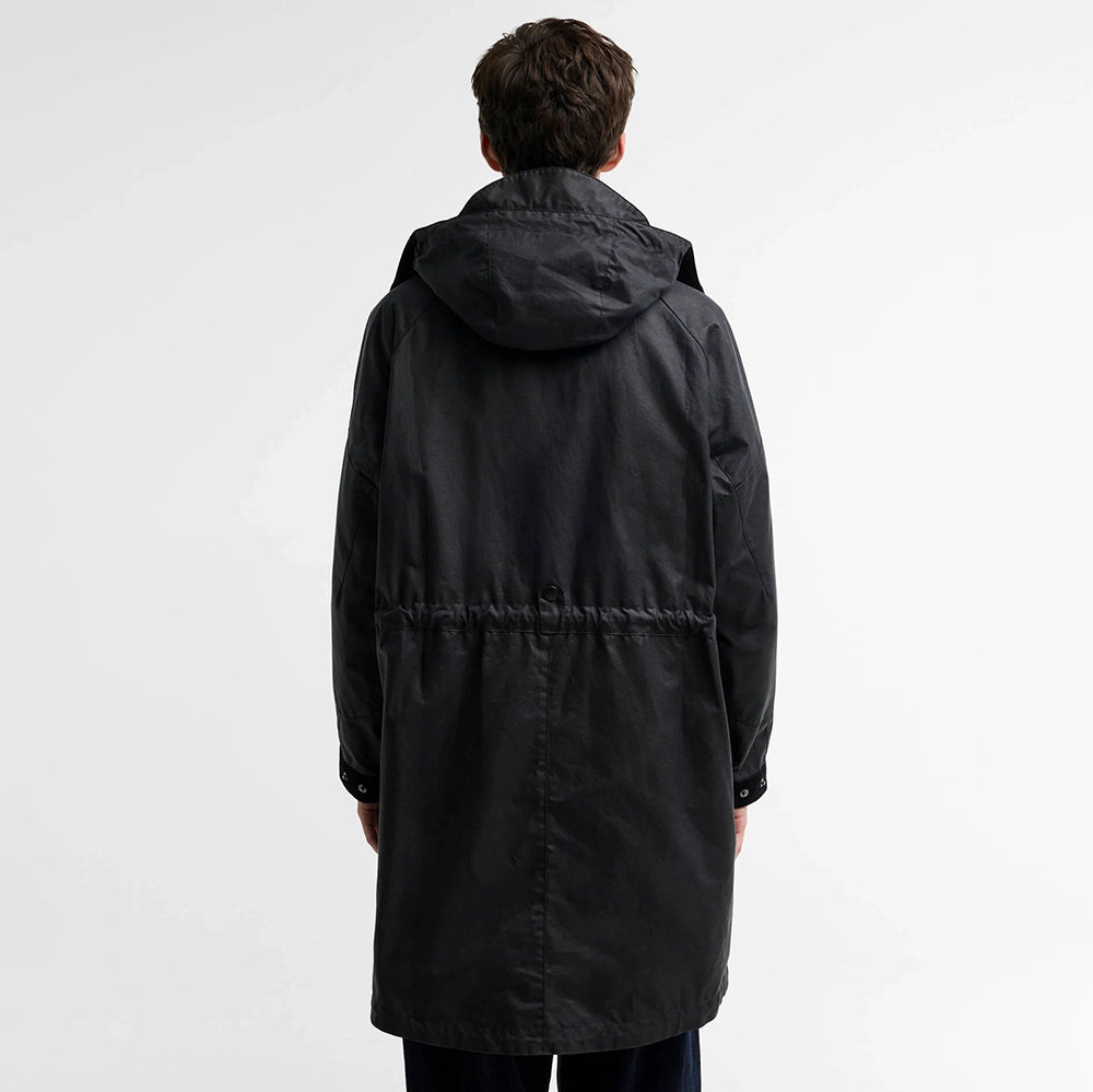 Barbour x Norbit Long Waxed Jacket