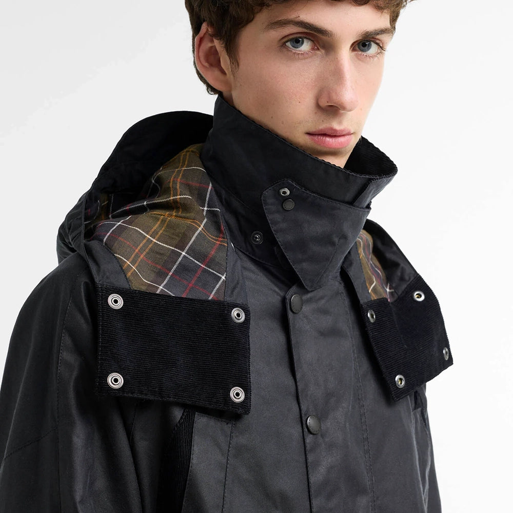 Barbour x Norbit Long Waxed Jacket