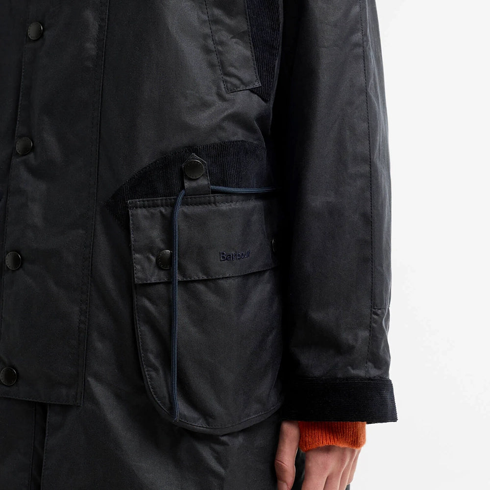 Barbour x Norbit Long Waxed Jacket