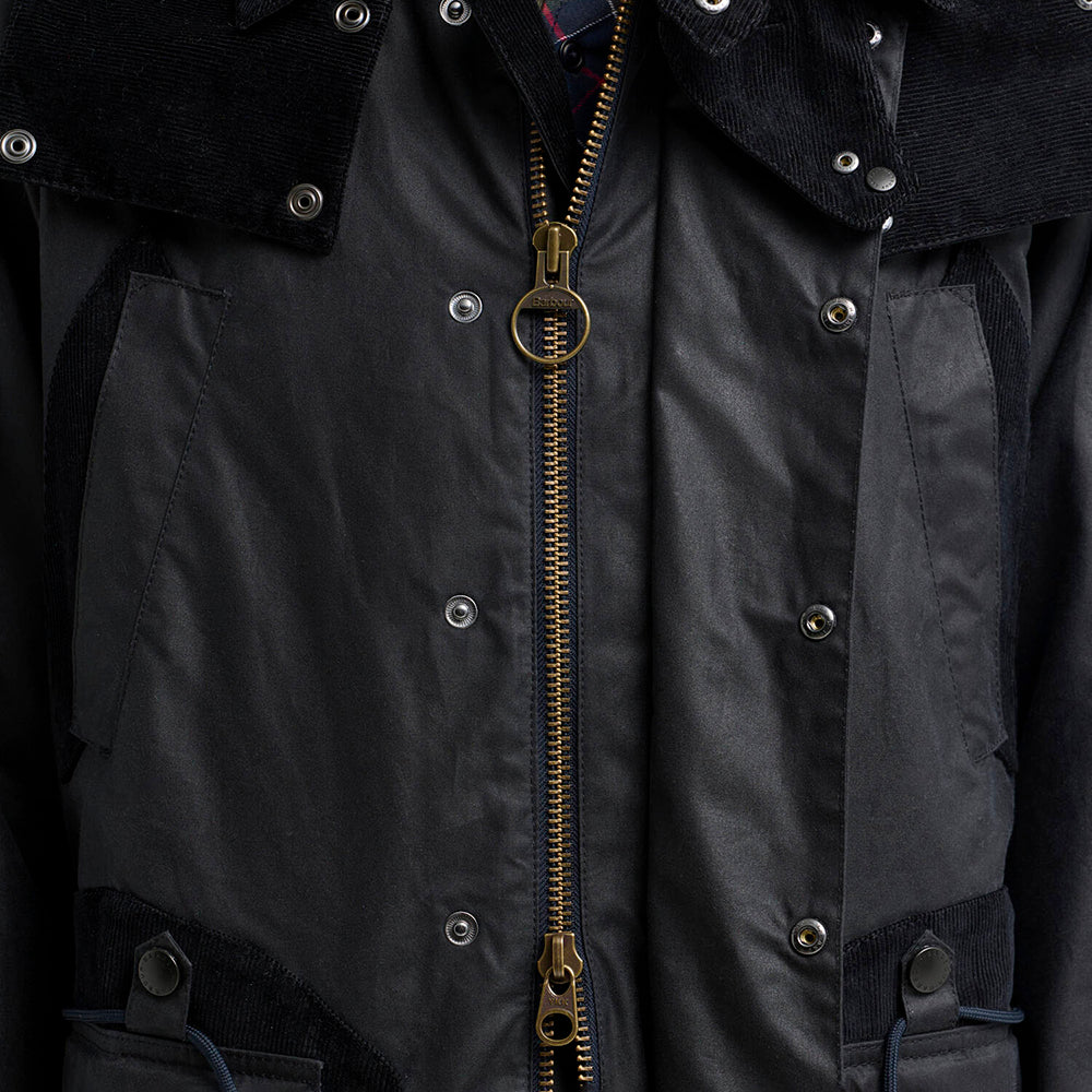 Barbour x Norbit Long Waxed Jacket