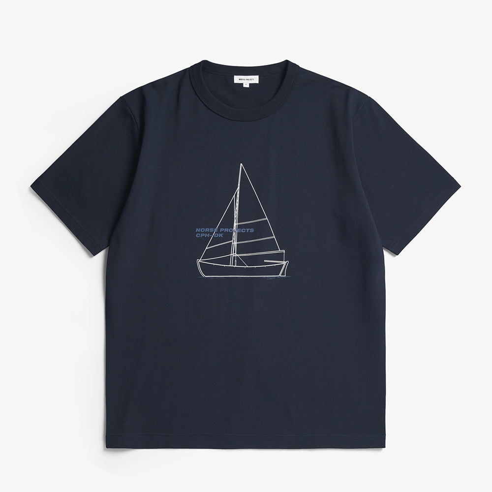 Norse Projects Holger Org. Boat T-Shirt