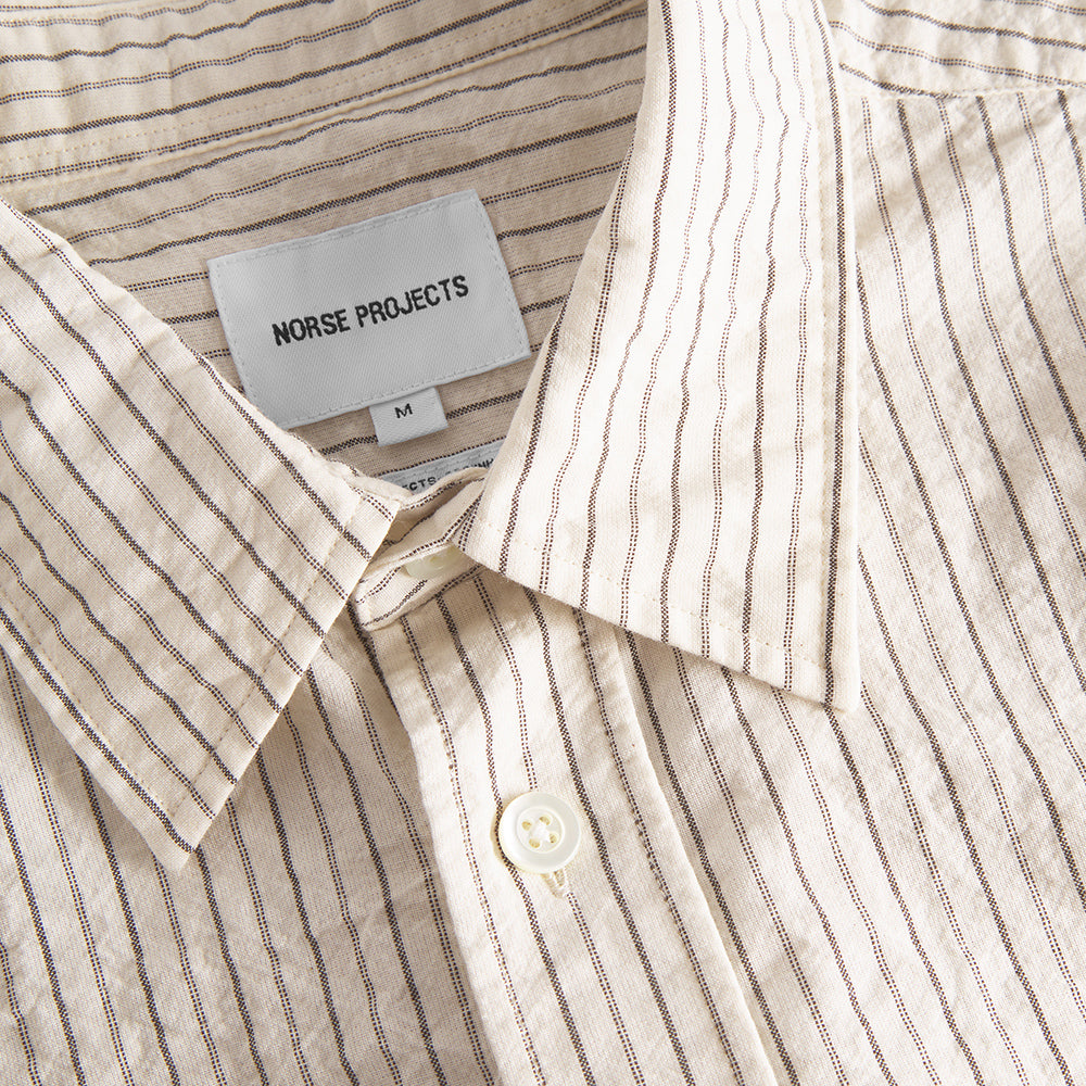 Norse Projects Mo Oversized Striped Shirt