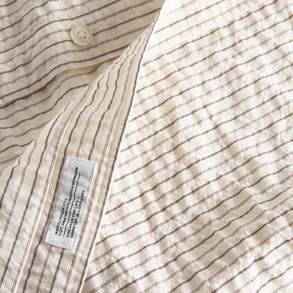 Norse Projects Mo Oversized Striped Shirt