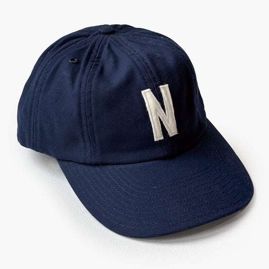Norse Projects Light Canvas Felt N 8 Panel Cap