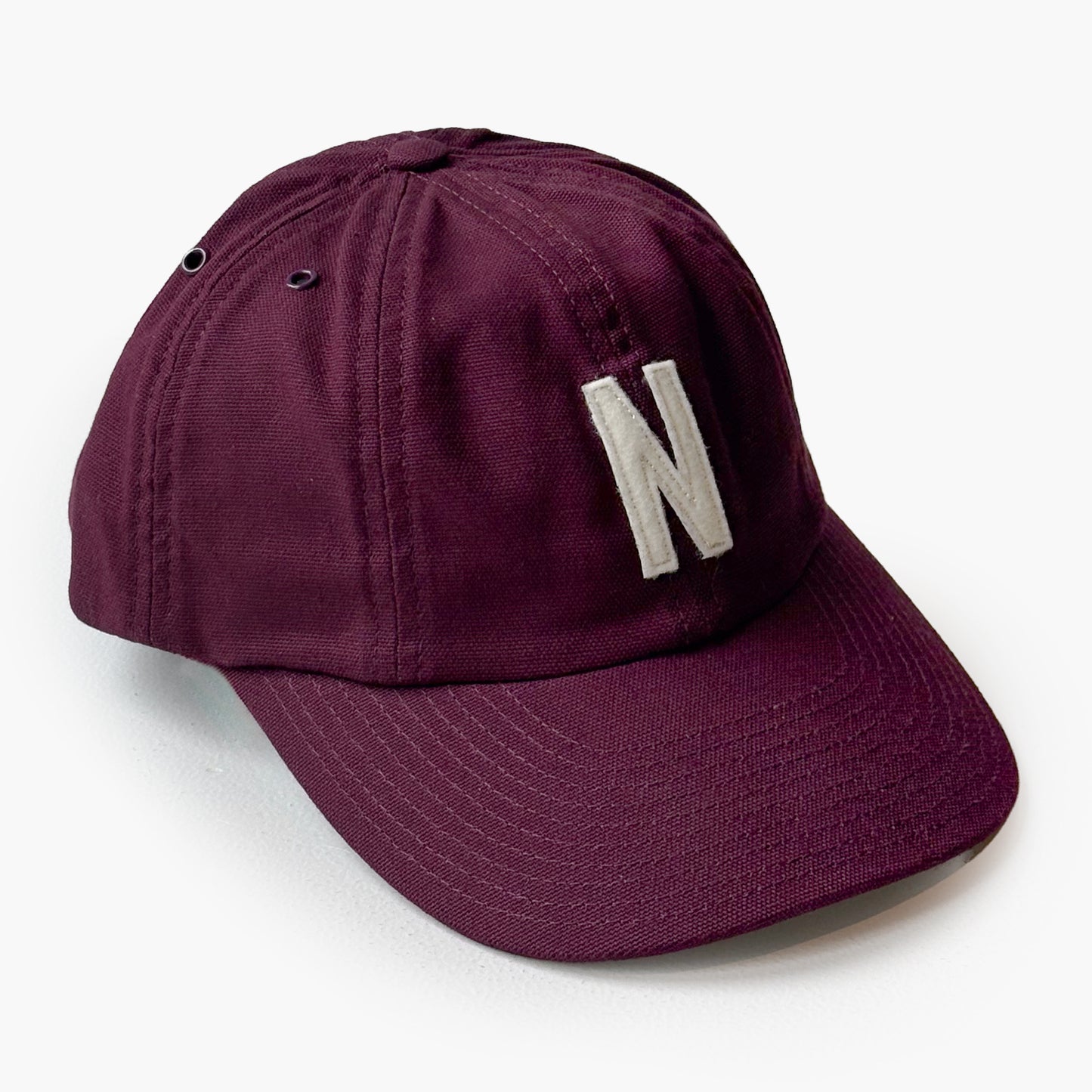 Norse Projects Light Canvas Felt N 8 Panel Cap