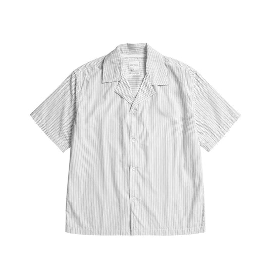 Norse Projects Mads Poplin Stripe SS