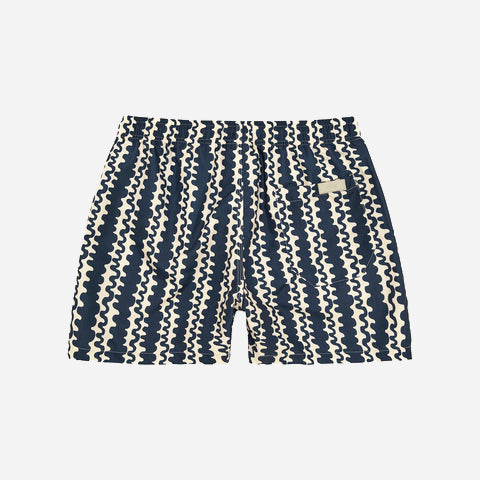 OAS Blue Scribble Swim Shorts