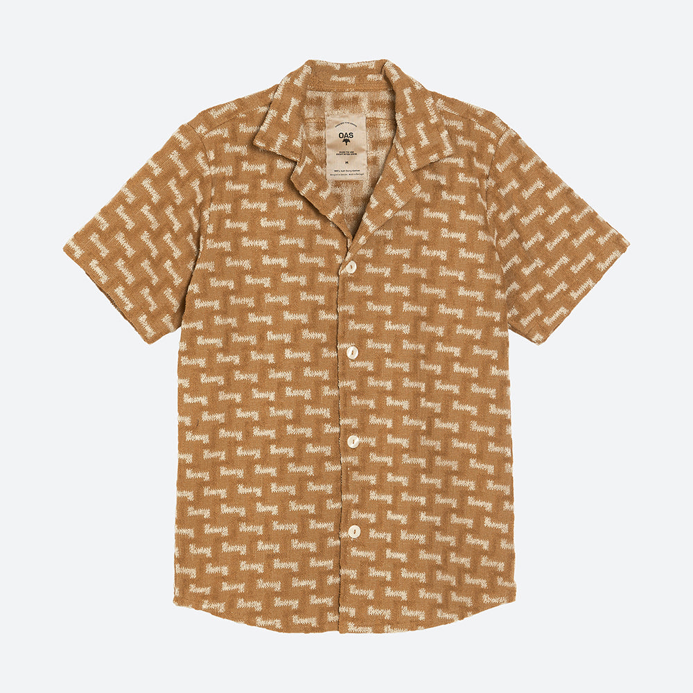 OAS Camel Layer Zig Cuba Terry Shirt