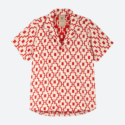 OAS White Machu Cuba Terry Shirt