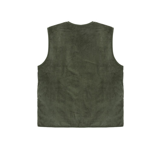 Kappy Reversible Fleece Corduroy Vest