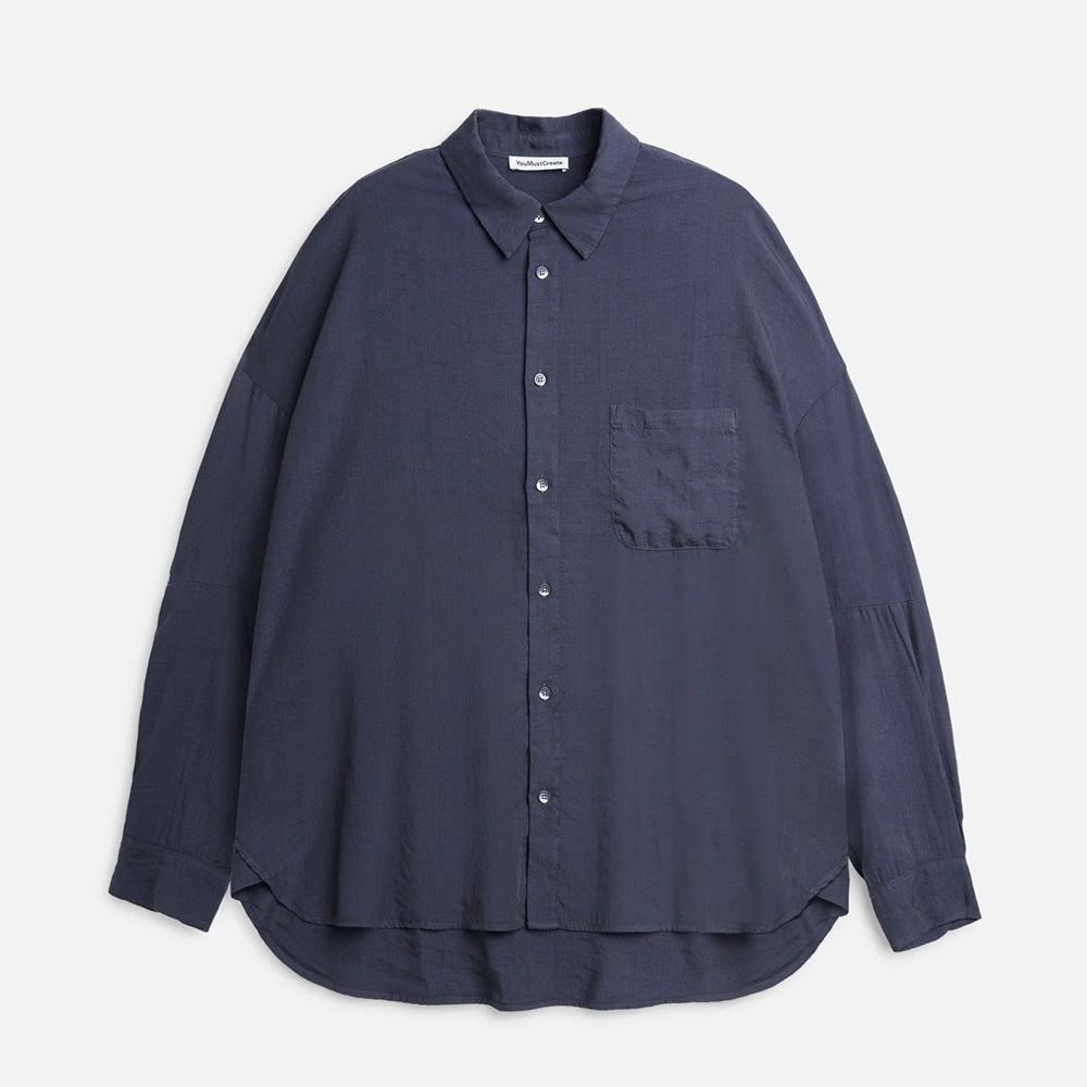 You Must Create Anti Shirt Blue