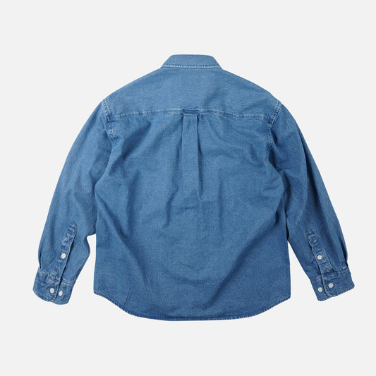 FrizmWORKS Bleach Denim Utility Shirt