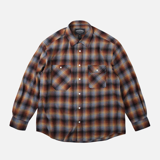 FrizmWORKS Flannel Check Work Shirt