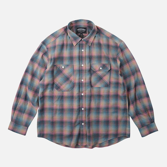 FrizmWORKS Flannel Check Work Shirt