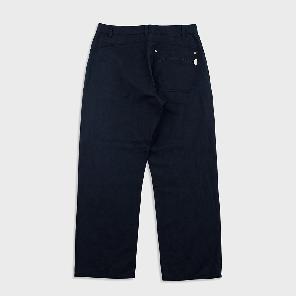 Folk Barrel Leg Trousers