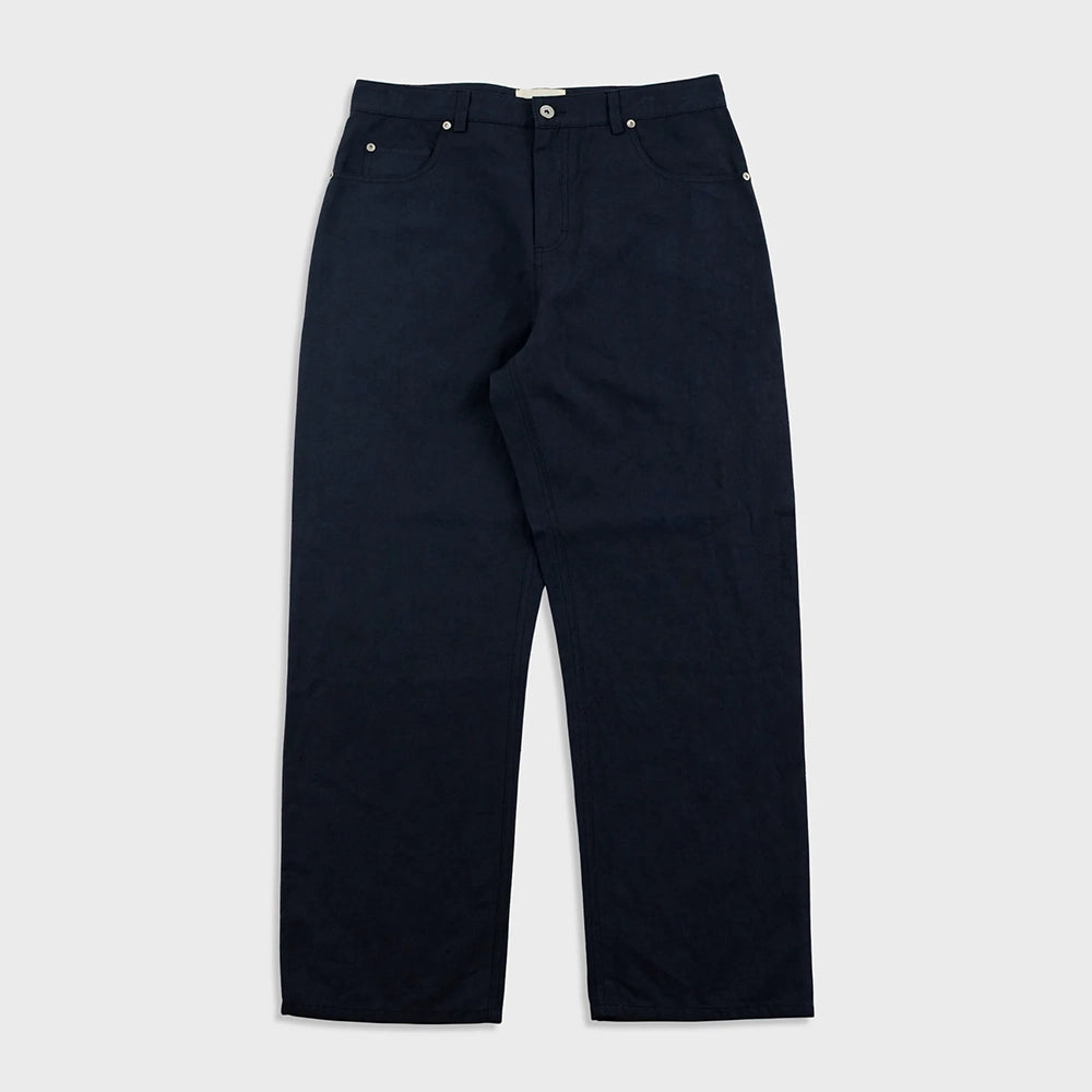 Folk Barrel Leg Trousers
