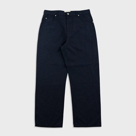 Folk Barrel Leg Trousers