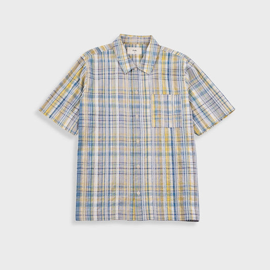 Folk Gabe Cut Check Shirt
