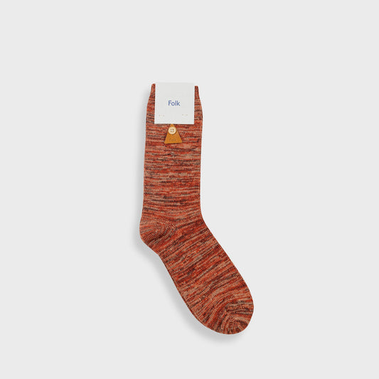Folk Melange Socks