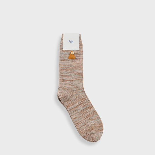 Folk Melange Socks