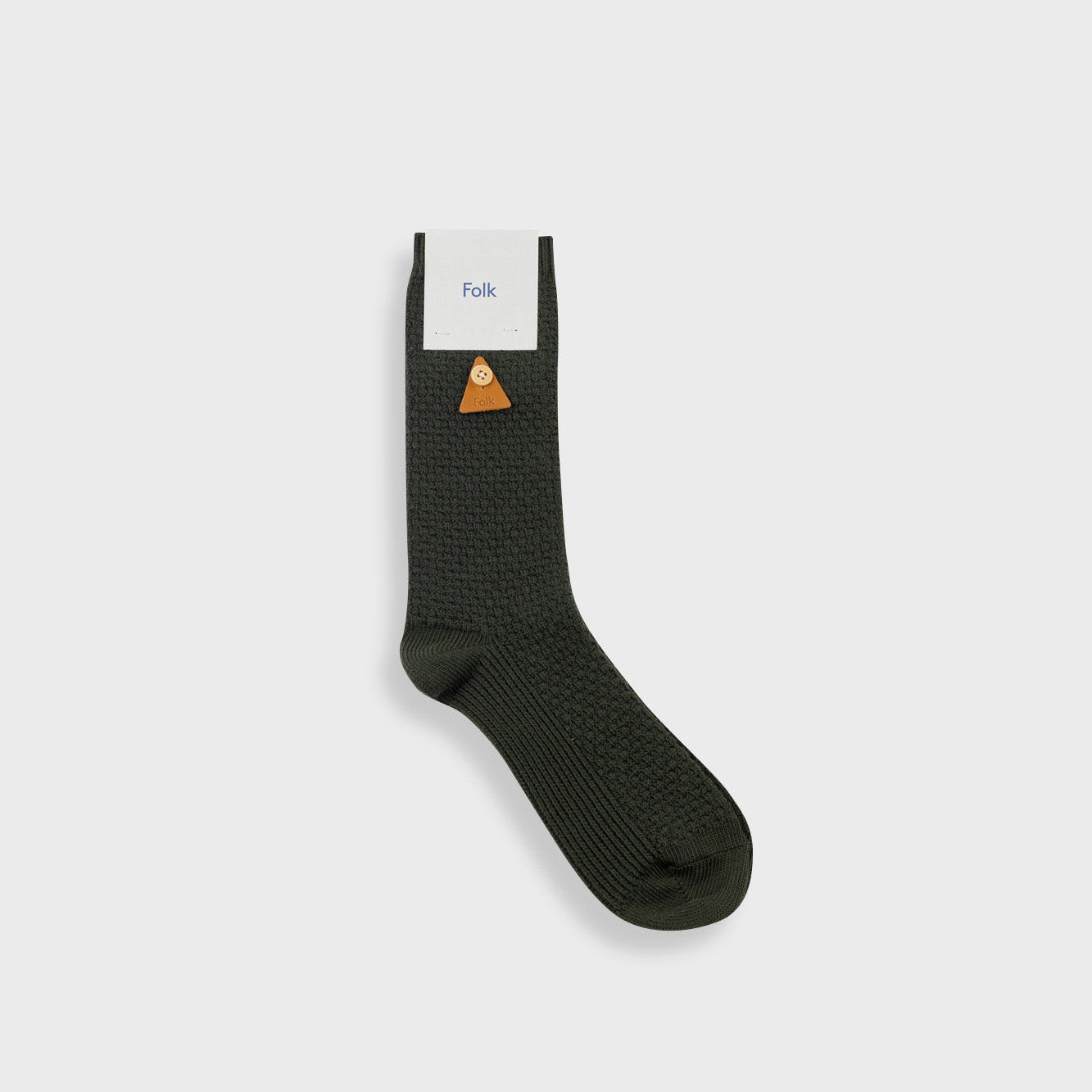 Folk Waffle Socks