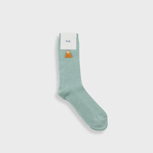 Folk Waffle Socks