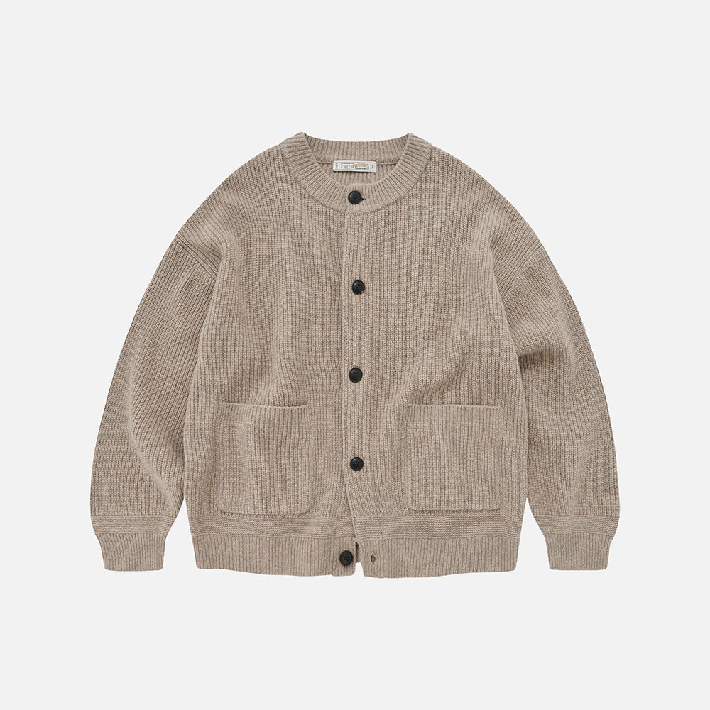 FrizmWORKS Heavy Wool Round Cardigan