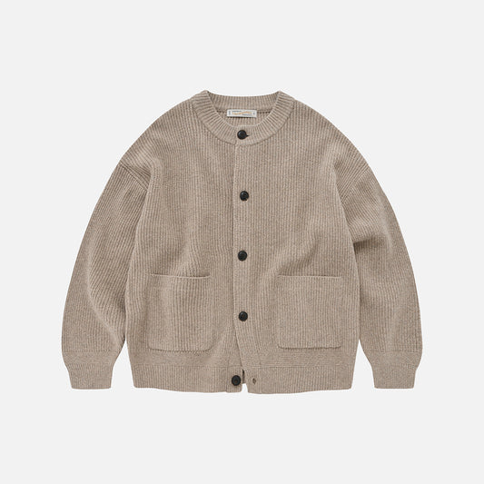 FrizmWORKS Heavy Wool Round Cardigan