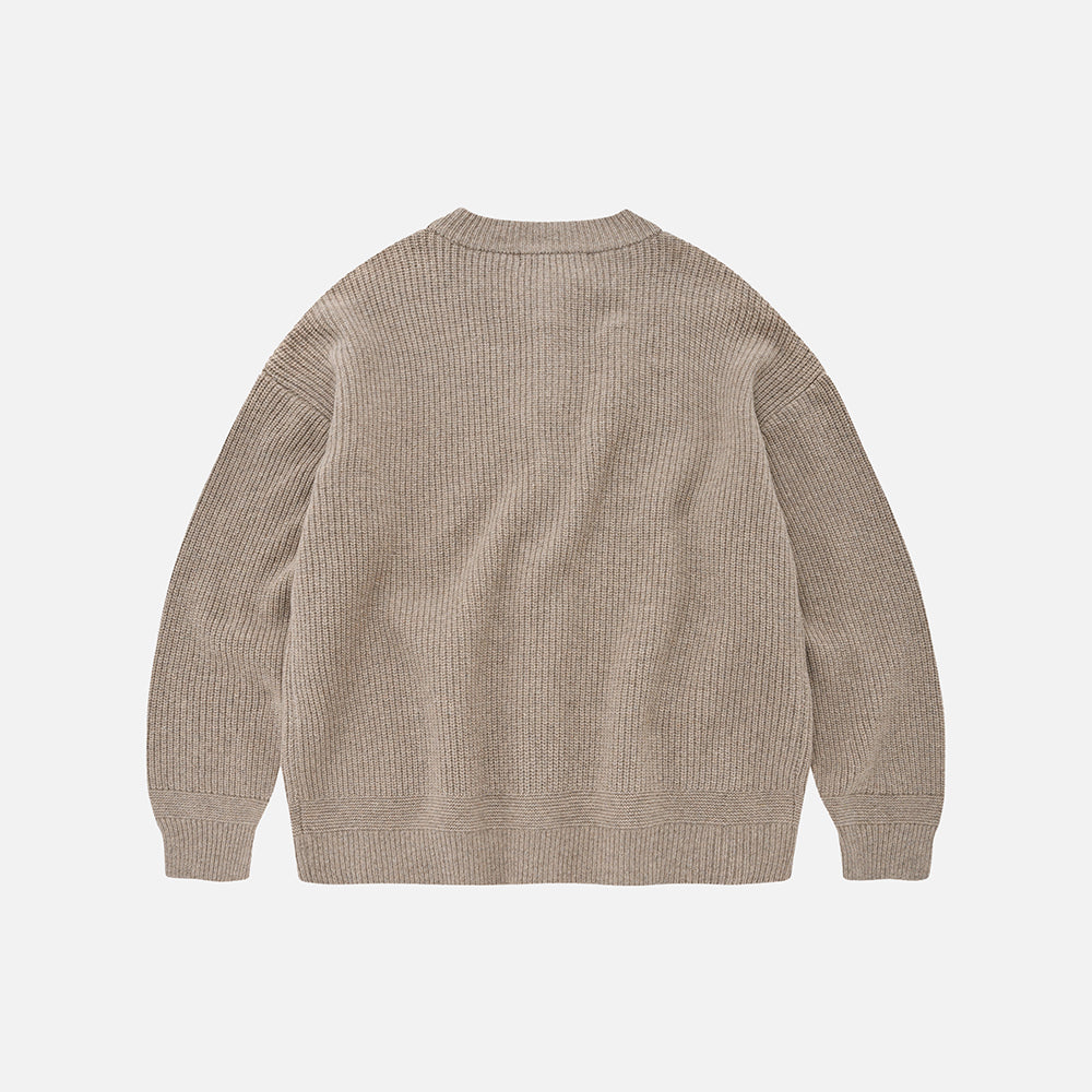 FrizmWORKS Heavy Wool Round Cardigan