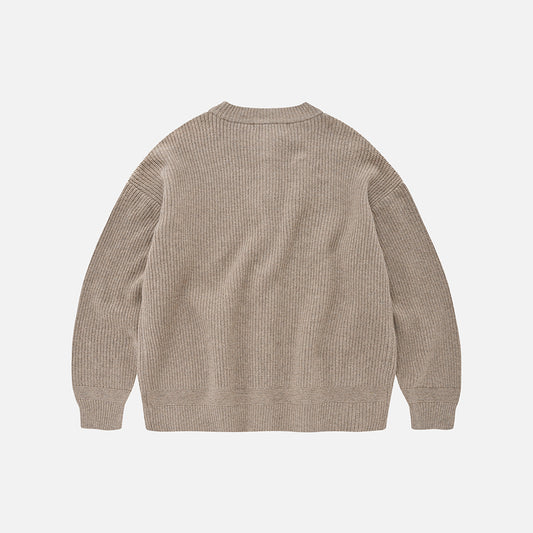 FrizmWORKS Heavy Wool Round Cardigan