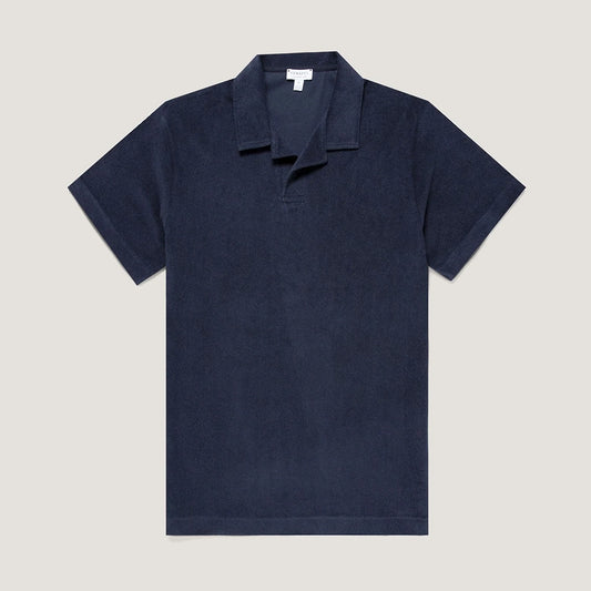 Sunspel Towelling Polo Shirt