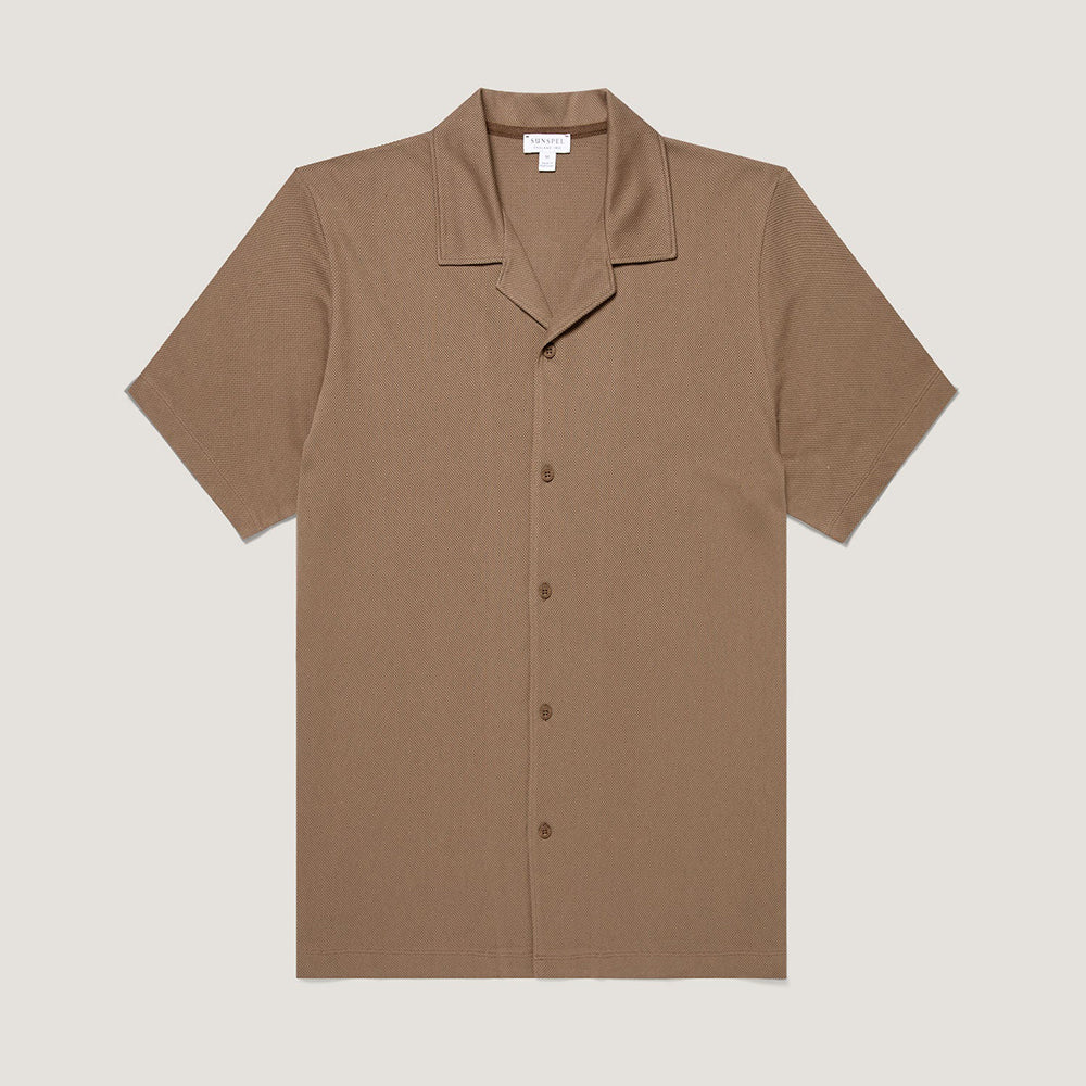 Sunspel Riviera SS Camp Collar Shirt