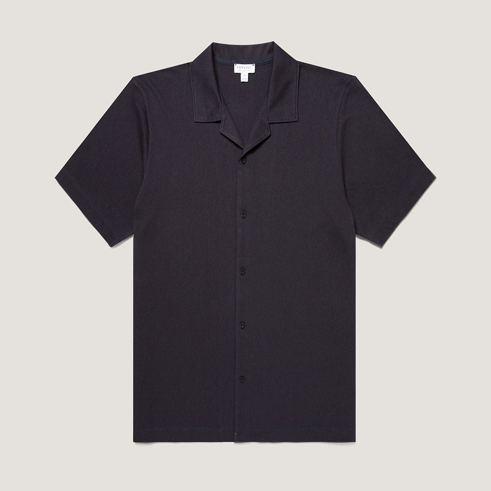 Sunspel Riviera SS Camp Collar Shirt