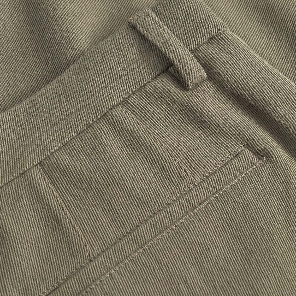 Norse Projects Benn Relaxed Cavalry Cotton Wool Pleated Trouser